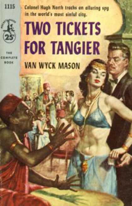 Pocket Books - Two Tickets To Tangier - Van Wyck Mason