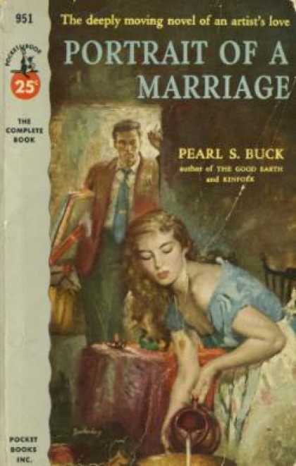 Pocket Books - Portrait of a Marriage - Pearl S. Buck