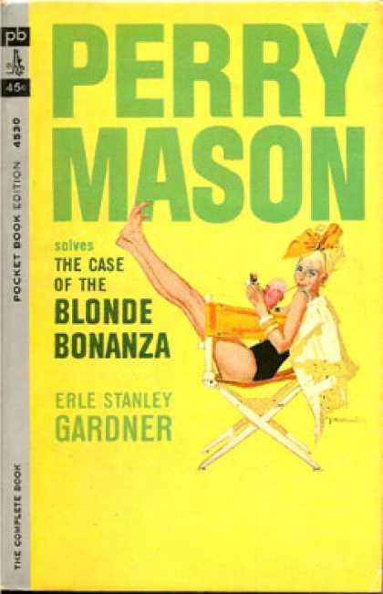 Pocket Books - The Case of the Blonde Bonanza