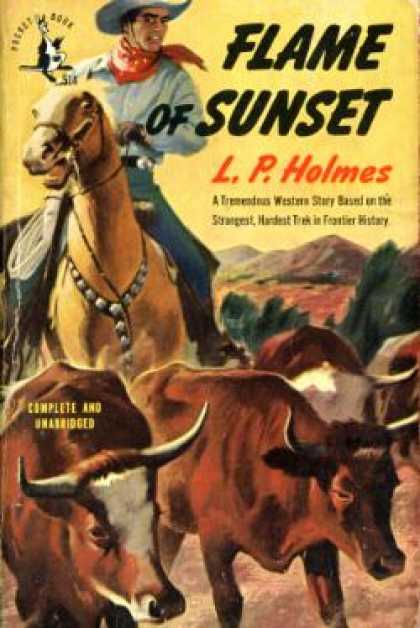 Pocket Books - Flame of Sunset - L. P. Holmes