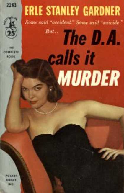 Pocket Books - The D.a. Calls It Murder (pocket #2263) - Erle Stanley Gardner