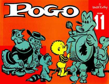 Pogo 11 - Chicken - Crocodile - Turtle - Walt Kelly - Orchestra