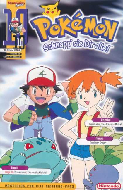 Pokemon 8 - German - Nintendo - Bisasam - Special - Schnapp Sie Dir Alle