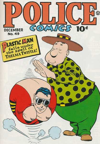 Police Comics 49 - December - Comics - Hat - Bounces - Balled