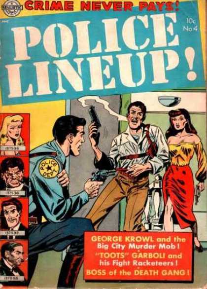 Police Line-Up 4 - Early Issue - Good Vs Evil - Bussom Red Head - Vibrate Colors - 3 Guns