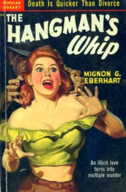 Popular Library - Hangmans Whip - Mignon G Eberhart