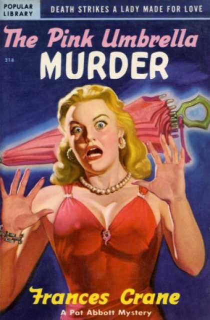 Popular Library - The Pink Umbrella Murder