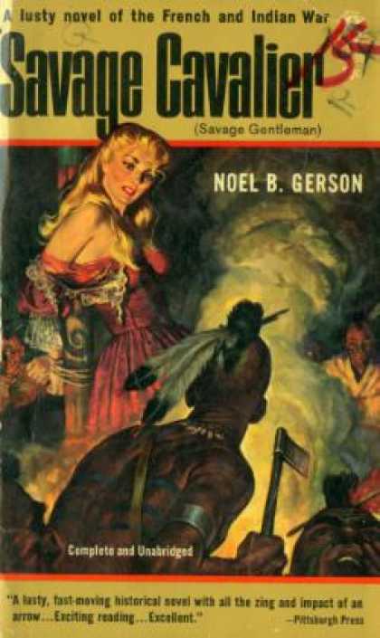 Popular Library - Savage Cavalier - Noel Bertram Gerson