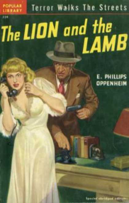 Popular Library - The Lion and the Lamb: A Mystery Novel - E. Phillips Oppenheim