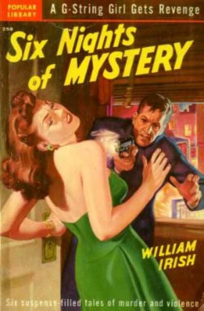 Popular Library - Six Nights of Mystery - William Irish