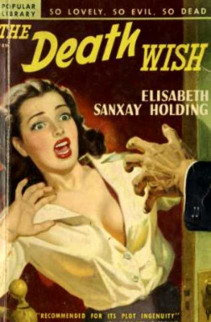 Popular Library - The Death Wish - Elisabeth Sanxay Holding
