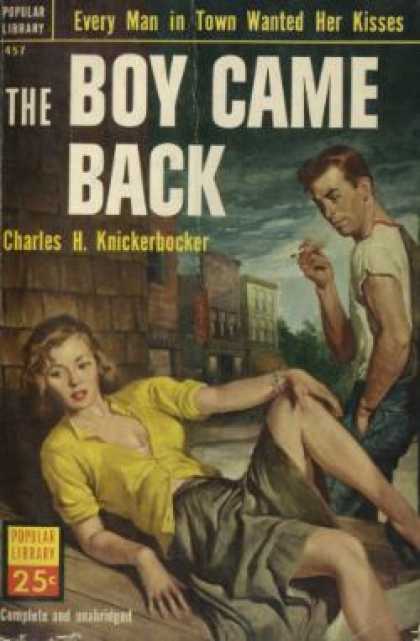 Popular Library - The Boy Came Back - Charles H Knickerbocker