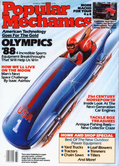 Popular Mechanics - March, 1988