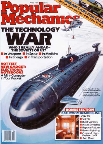 Popular Mechanics - April, 1989