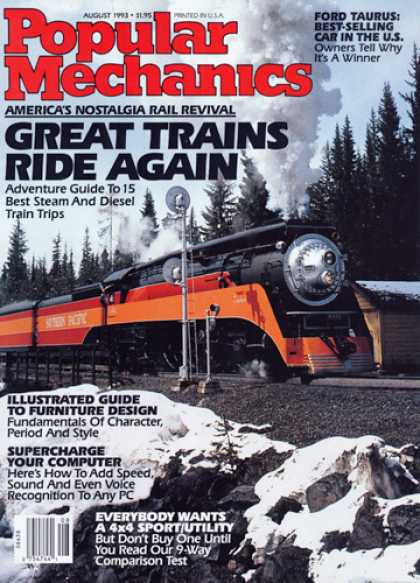 Popular Mechanics - August, 1993