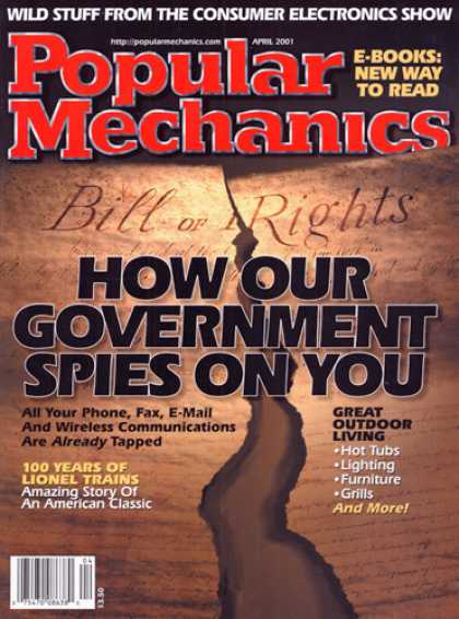 Popular Mechanics - April, 2001