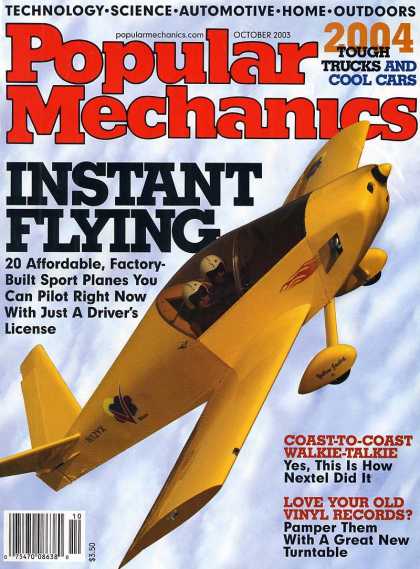 Popular Mechanics - October, 2003