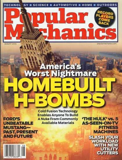 Popular Mechanics - August, 2004