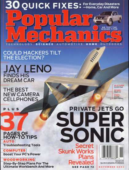 Popular Mechanics - November, 2004