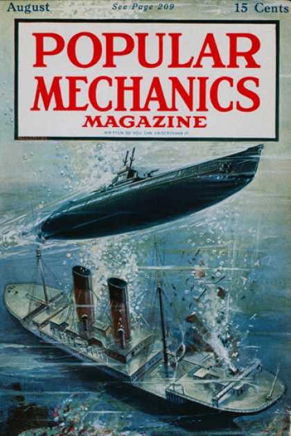 Popular Mechanics - August, 1917