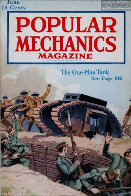 Popular Mechanics - June, 1918