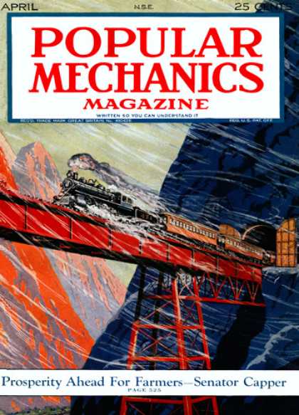 Popular Mechanics - April, 1924
