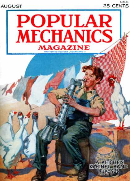 Popular Mechanics - August, 1927