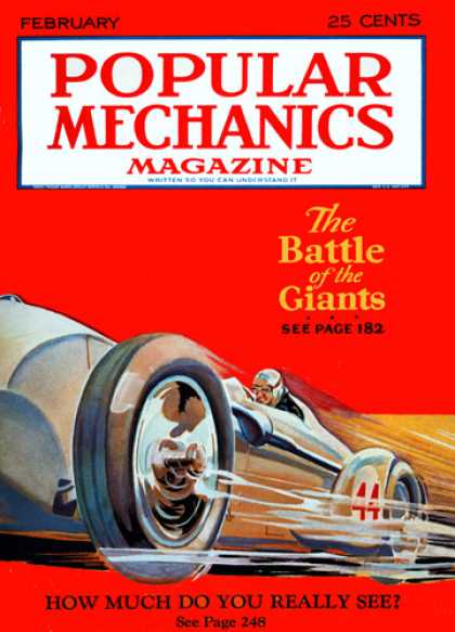 Popular Mechanics - February, 1932