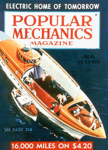 Popular Mechanics - August, 1939
