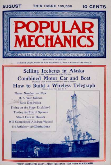 Popular Mechanics - August, 1907