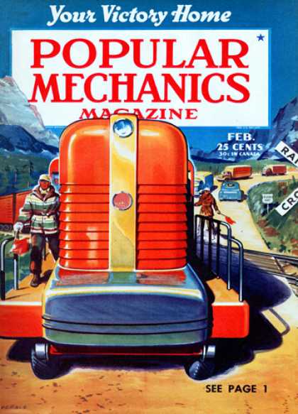 Popular Mechanics - February, 1944