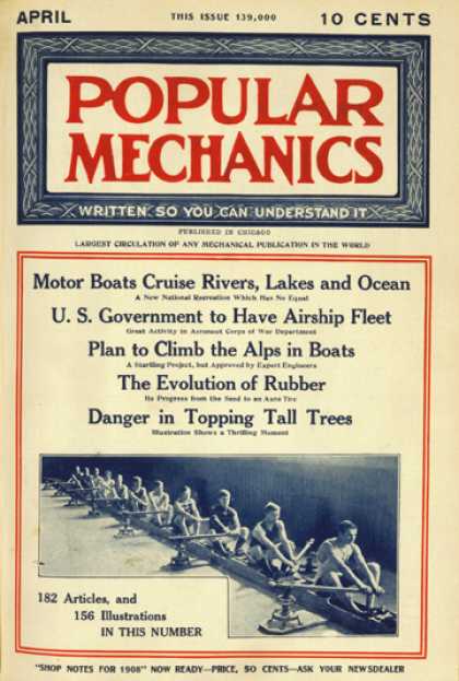 Popular Mechanics - April, 1908