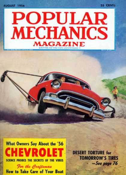 Popular Mechanics - August, 1956