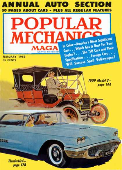 Popular Mechanics - February, 1958
