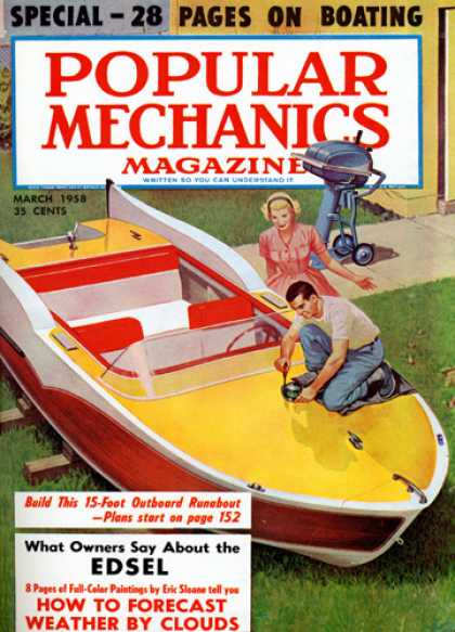 Popular Mechanics - March, 1958