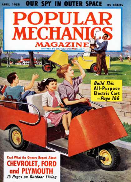 Popular Mechanics - April, 1958