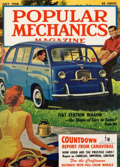 Popular Mechanics - July, 1958