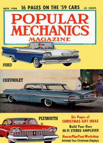 Popular Mechanics - November, 1958