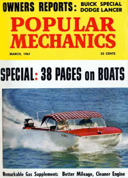 Popular Mechanics - March, 1961