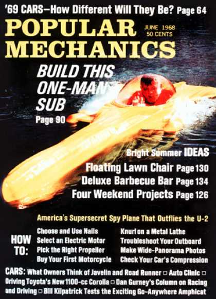Popular Mechanics - June, 1968