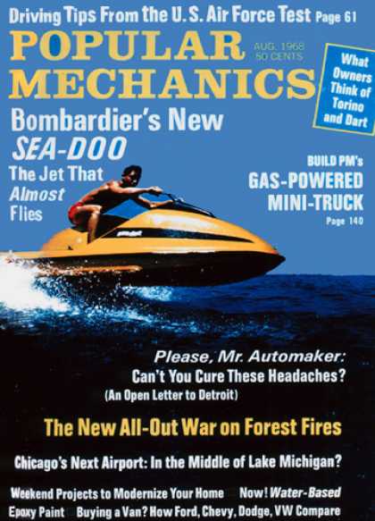 Popular Mechanics - August, 1968
