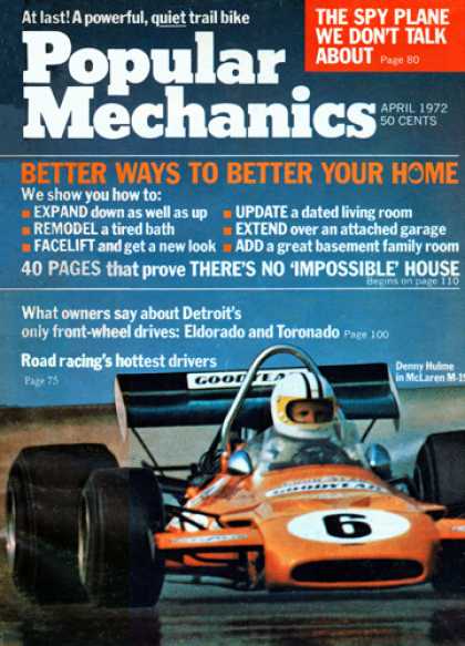 Popular Mechanics - April, 1972