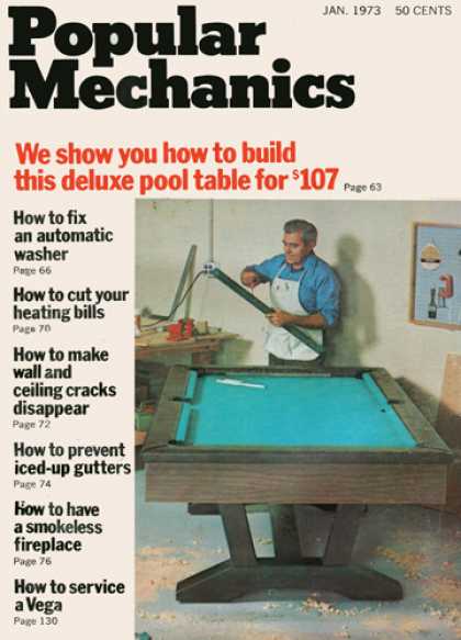 Popular Mechanics - January, 1973