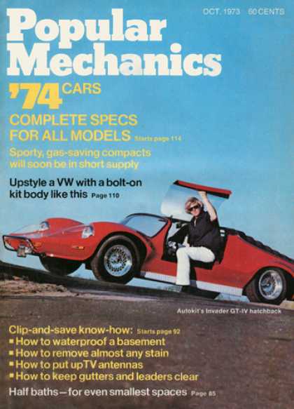Popular Mechanics - October, 1973