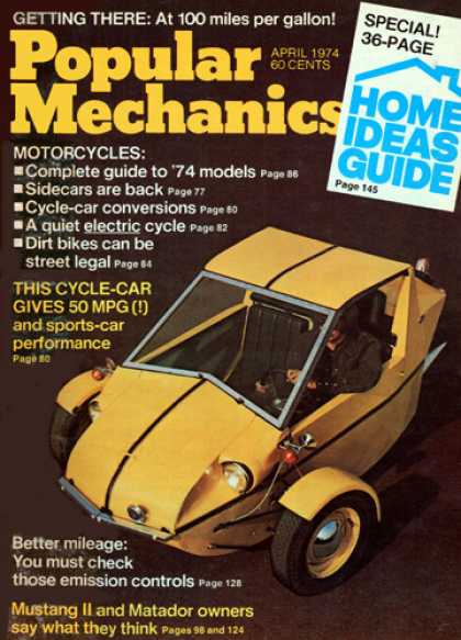Popular Mechanics - April, 1974
