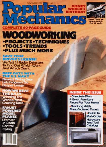 Popular Mechanics - November, 1986