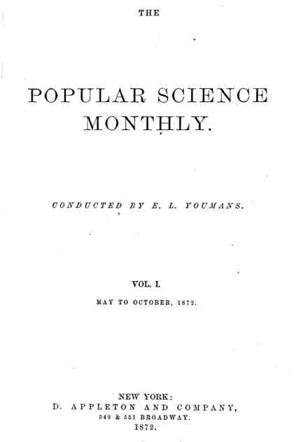 Popular Science - Popular Science - 1872
