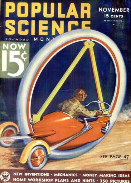 Popular Science - Popular Science - November 1933