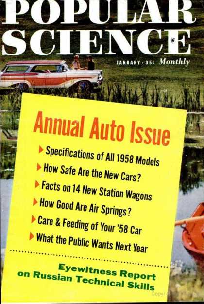 Popular Science - Popular Science - January 1958
