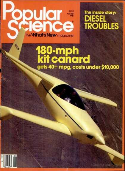 Popular Science - Popular Science - August 1981